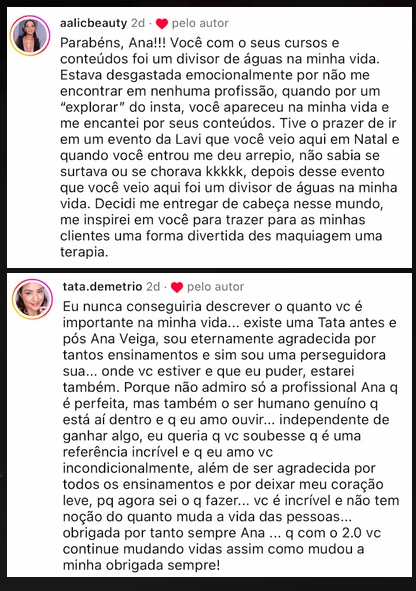 Aperfeicoamento em Maquiagem da Ana Veiga