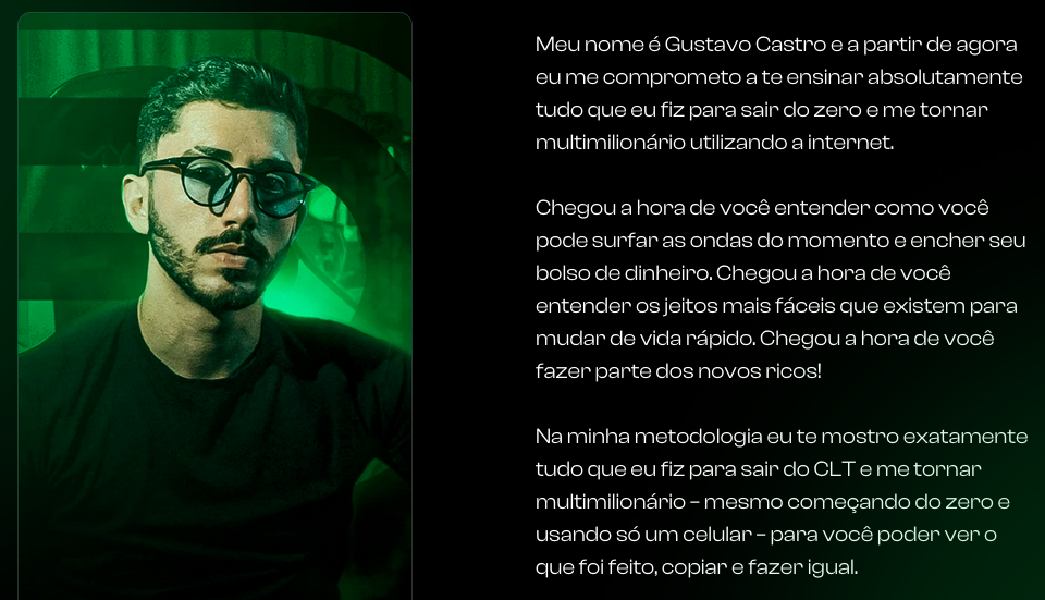 Digital Money School do Gustavo Castro